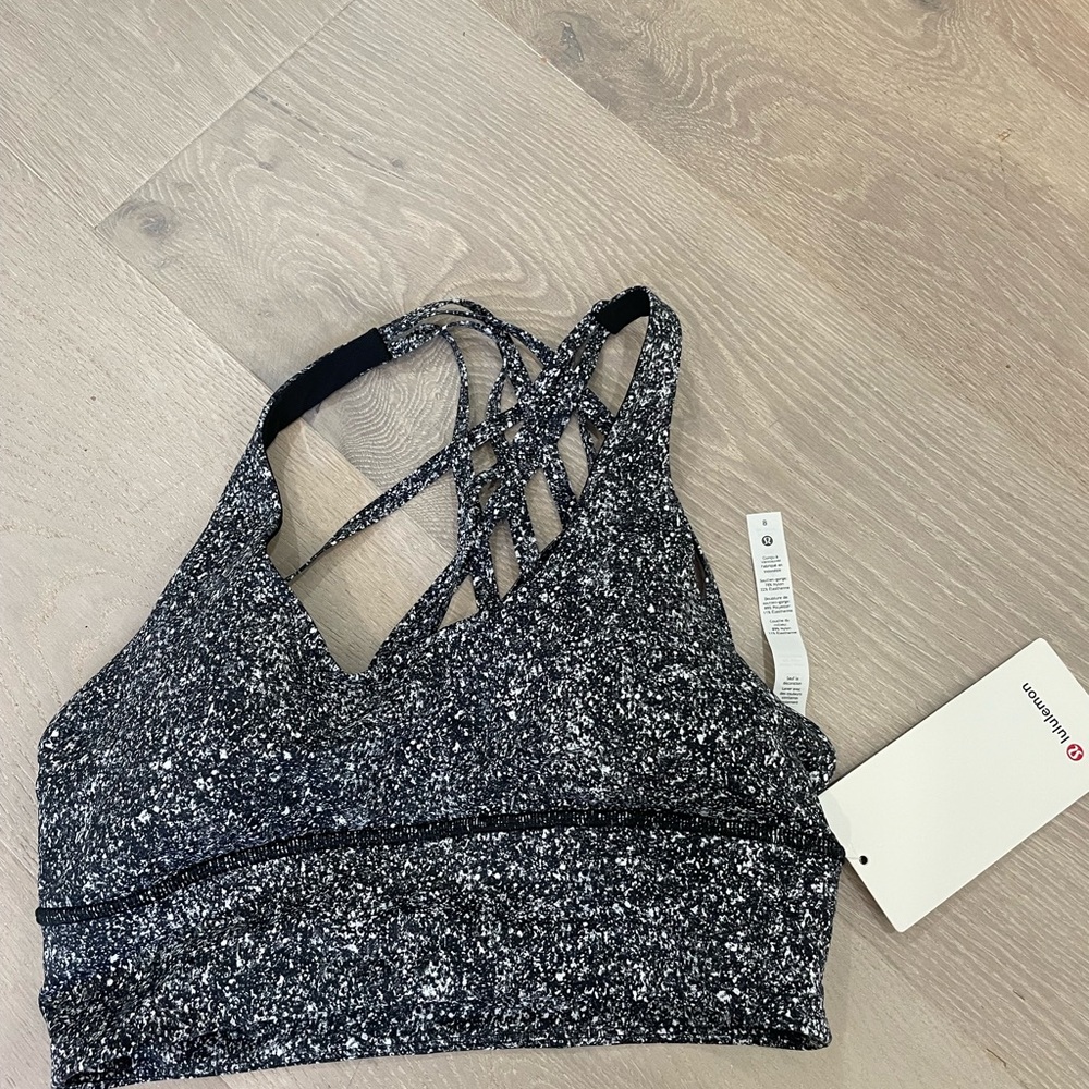 lululemon athletica Black V-Neck Sports Bra